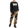 UGG Fuzzy Logo Crew Sweater - Black