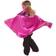 Pretend to Bee Omkeer cape Roze/Zilver Superheld (3-7 jaar)