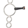 Shires Dutch Sweet Iron Lozenge 3 Ring Gag