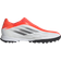 adidas X Speedflow.3 Laceless Turf - Cloud White/Iron Metallic/Solar Red