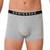 Schiesser 95/5 Organic Cotton Woven Elastic Wistband Boxer Briefs 3-pack - Heather Grey