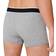 Schiesser 95/5 Organic Cotton Woven Elastic Wistband Boxer Briefs 3-pack - Heather Grey