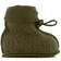 Kuling Wool Fleece Booties - Moss Green