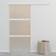 vidaXL - Sliding Door Clear Glass (90x205cm)