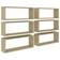 vidaXL - Wall Shelf 60cm 6pcs