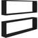 vidaXL - Wall Shelf 100cm 2pcs