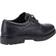 Hush Puppies Hombres Parker Cuero Oxford Zapatos - Marrón/Negro