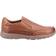 Hush Puppies Aaron Slip On Leren Schoen - Kastanjebruin