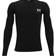 Under Armour Kid's Heat Gear Armour Long Sleeve Baselayer - Black/White