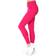 Nike Dri-Fit One Mid-Rise Leggings Women - Raspberry Pink/White