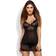 Obsessive Alluria Chemise Set Zwart S/M