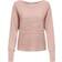 Only Adaline Life Short Knitted Sweater - Rosa/Misty Rose