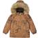 Reima Kid's Reflective Winter Jacket Sprig - Cinnamon Brown (521639-1492)