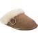 Cotswold Lechlade Sheepskin Mule - Chestnut