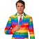 OppoSuits Men's Rainbow Suitmeister Suit Costume