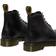 Dr. Martens 101 Yellow Stitch Smooth Leather Ankle Boots - Black