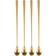 Maku Stainless Steel Latteske 26.5cm 4stk