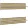vidaXL - Wall Shelf 80cm 2pcs