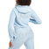 Juicy Couture Velour Diamante Hoodie - Cool Blue