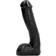 All Black Anal Dildo 23cm