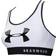 Under Armour Mid Keyhole Graphic Bra - Womens White