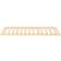 vidaXL Slatted Bed Base with 13 Slats Sängram 100X200cm