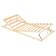 vidaXL Slatted Bed Base with 13 Slats Adjustable Head & Foot Bettrahmen 100X200cm