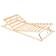 vidaXL Slatted Bed Base with 13 Slats Adjustable Head & Foot Bettrahmen 70X200cm