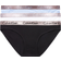 Calvin Klein Radiant Cotton Bikini Briefs 3-pack - Black/White/Prepster Blue