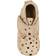 Pom Pom Slippers - Beige Gold Dot