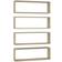 vidaXL - Wall Shelf 80cm 4pcs