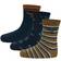 Hummel Alfie Sock 3-pack - Rubber (214178-8020)