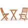 vidaXL 3087160 Matgrupp, 1 Bord inkl. 2 Stolar