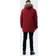 Hype Luxe Longline Parka Jacket - Burgundy