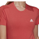 Adidas Designed To Move Aeroready T-shirt Women - Crew Red/White