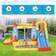 OutSunny Rocket Slide Adventure Bouncy Castle
