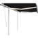 vidaXL Manual Retractable Awning with LED 300x250cm