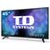 TD Systems K45DLJ12US 45" TV LCD Rétro-éclairée Par LED 4K UHD (2160p) 3840 x 2160 HDR D-LED Backlight