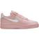 Nike Air Force 1 '07 Faux Sherpa Fur W - Pink Oxford/Cedar/Metallic Silver