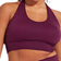 Tridri Seamless 3D Fit Multi Sport Reveal Sport Bra - Mulberry