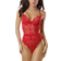 Ann Summers Hold Me Tight Bodysuit - Red