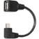 Aisens USB A-USB Mini B Angled M-F 0.2m