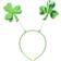 Widmann St. Patrick's day haarband klavertjes