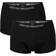 Emporio Armani Pure Cotton Trunks 2-pack - Black