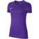 Nike W Nk Dry Park VII JSY SS Short Sleeve Top - Court Purple/White