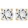 Edblad Leonore Studs - Gold/Transparent
