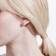 Edblad Leonore Studs - Gold/Transparent