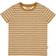 Wheat Wagner T-shirt - Caramel Stripes