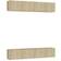 vidaXL Engineered Wood Väggskåp 80x30cm 4st