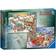 Ravensburger Christmas Collection No.1 Christmas Market & Santa's Christmas Supper 2x500 Pieces